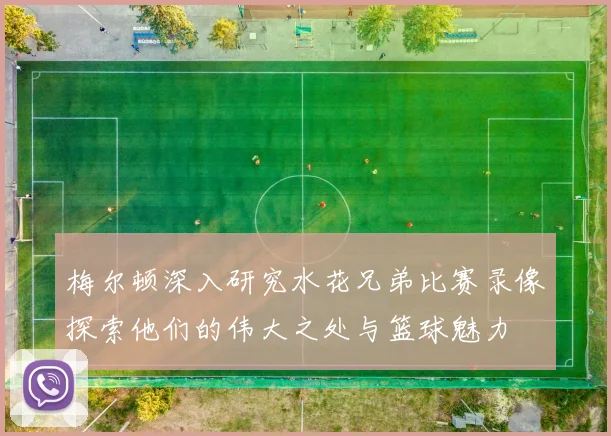 梅尔顿深入研究水花兄弟比赛录像探索他们的伟大之处与篮球魅力